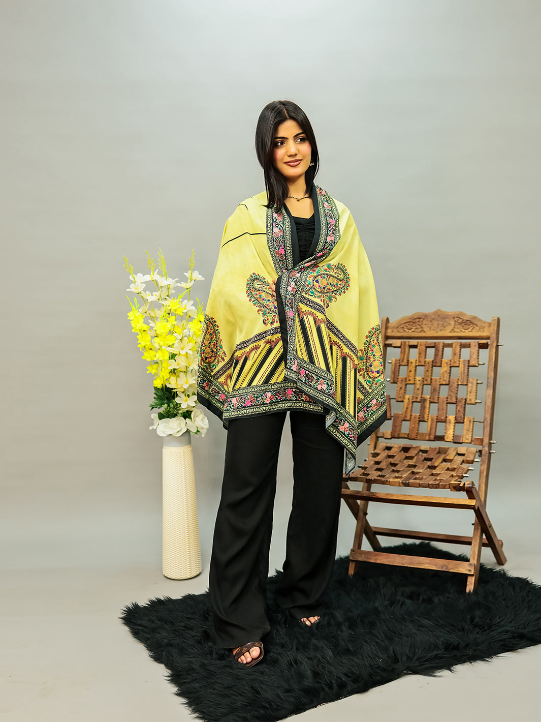 Kahani Suno  Stole (Green)