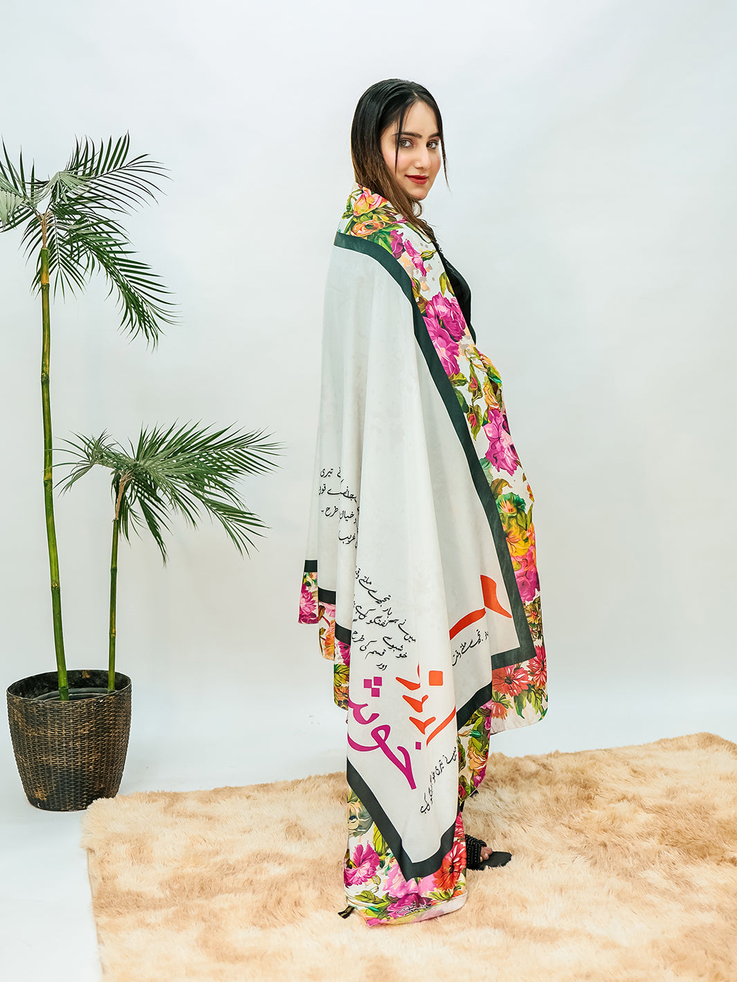 Khushboo Dupatta (White)