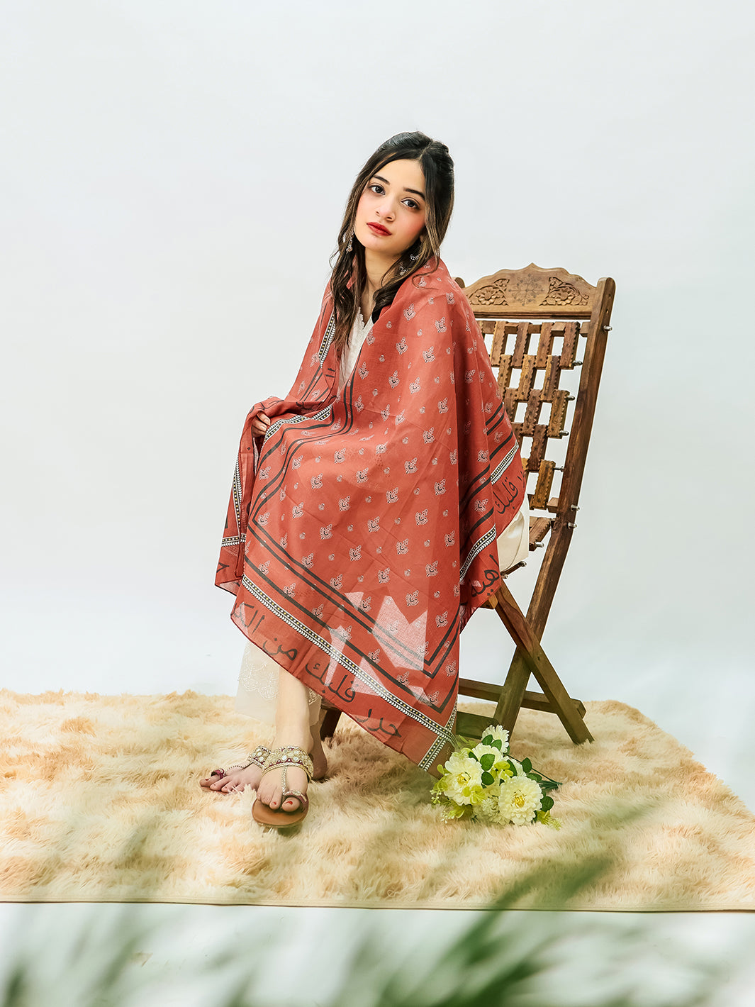 Qalb Lawn Stole