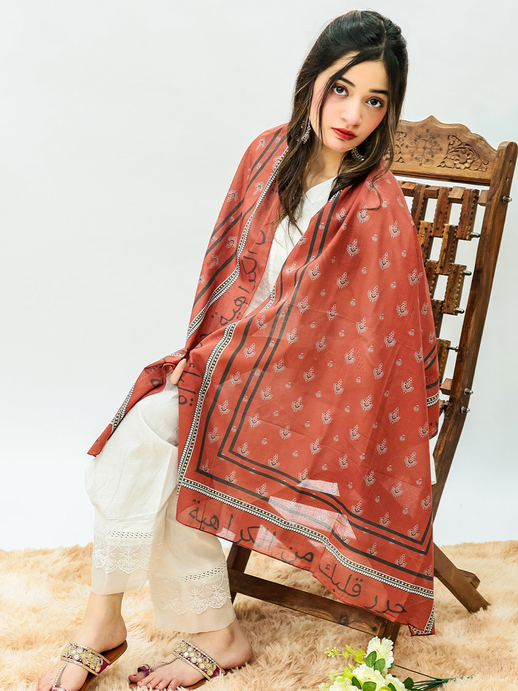 Qalb Lawn Stole