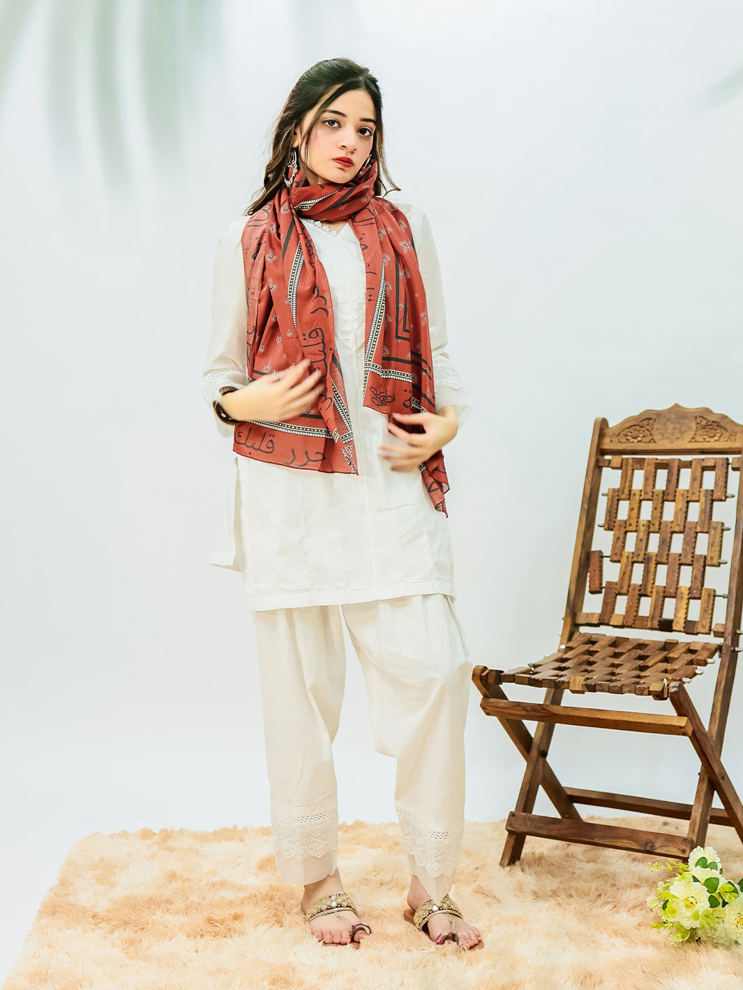 Qalb Lawn Stole
