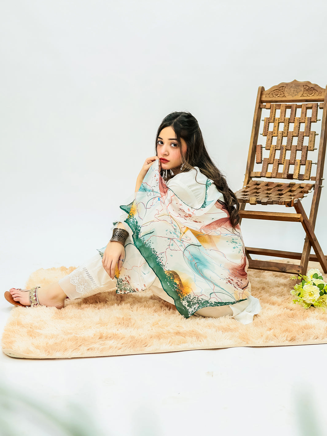 Rang E Pak (Green Multi)