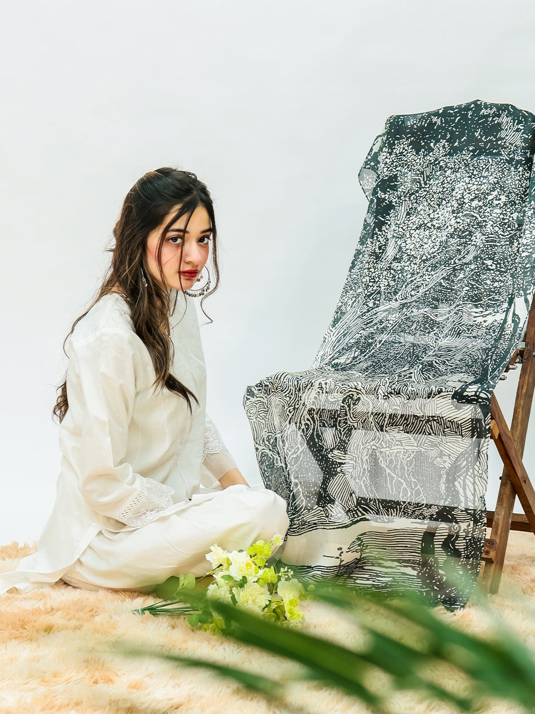 Forest Stole (Black)