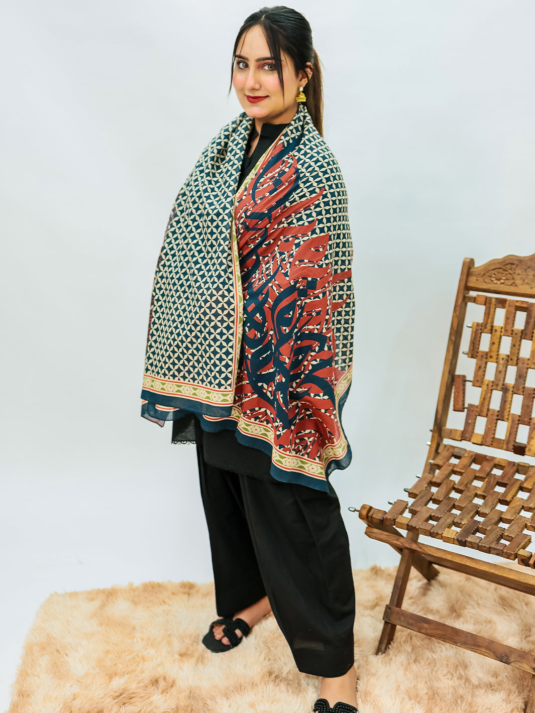 Faham Lawn Stole