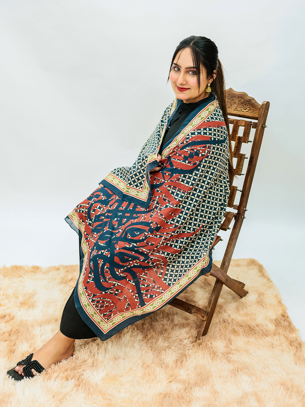 Faham Lawn Stole