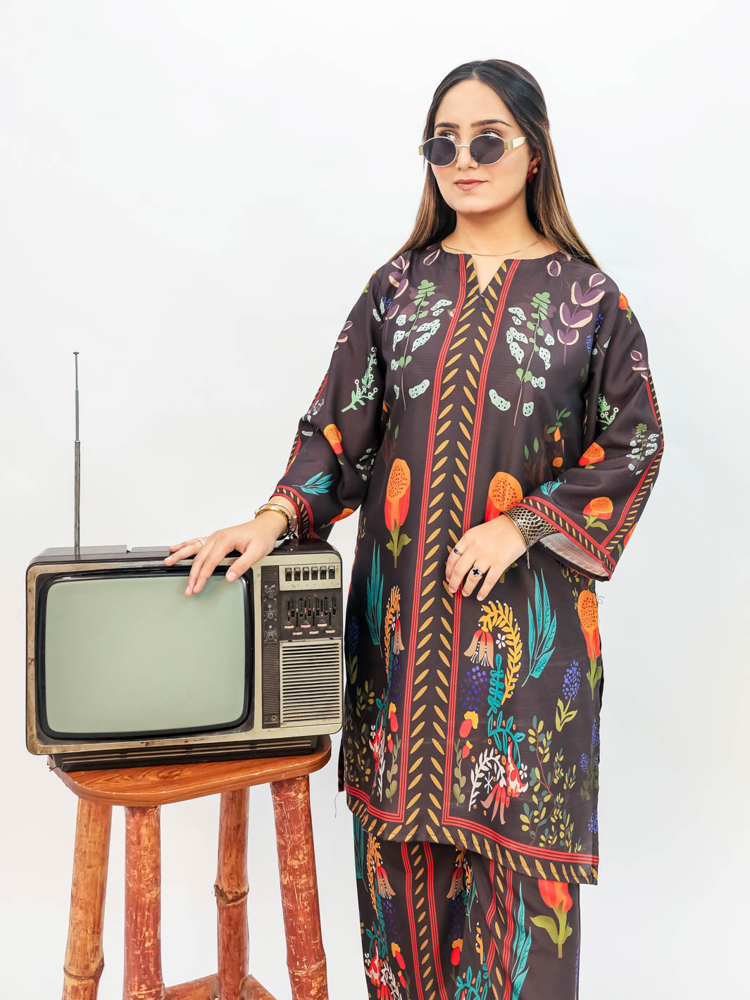 Berry Noir Winter Co-Ord Set