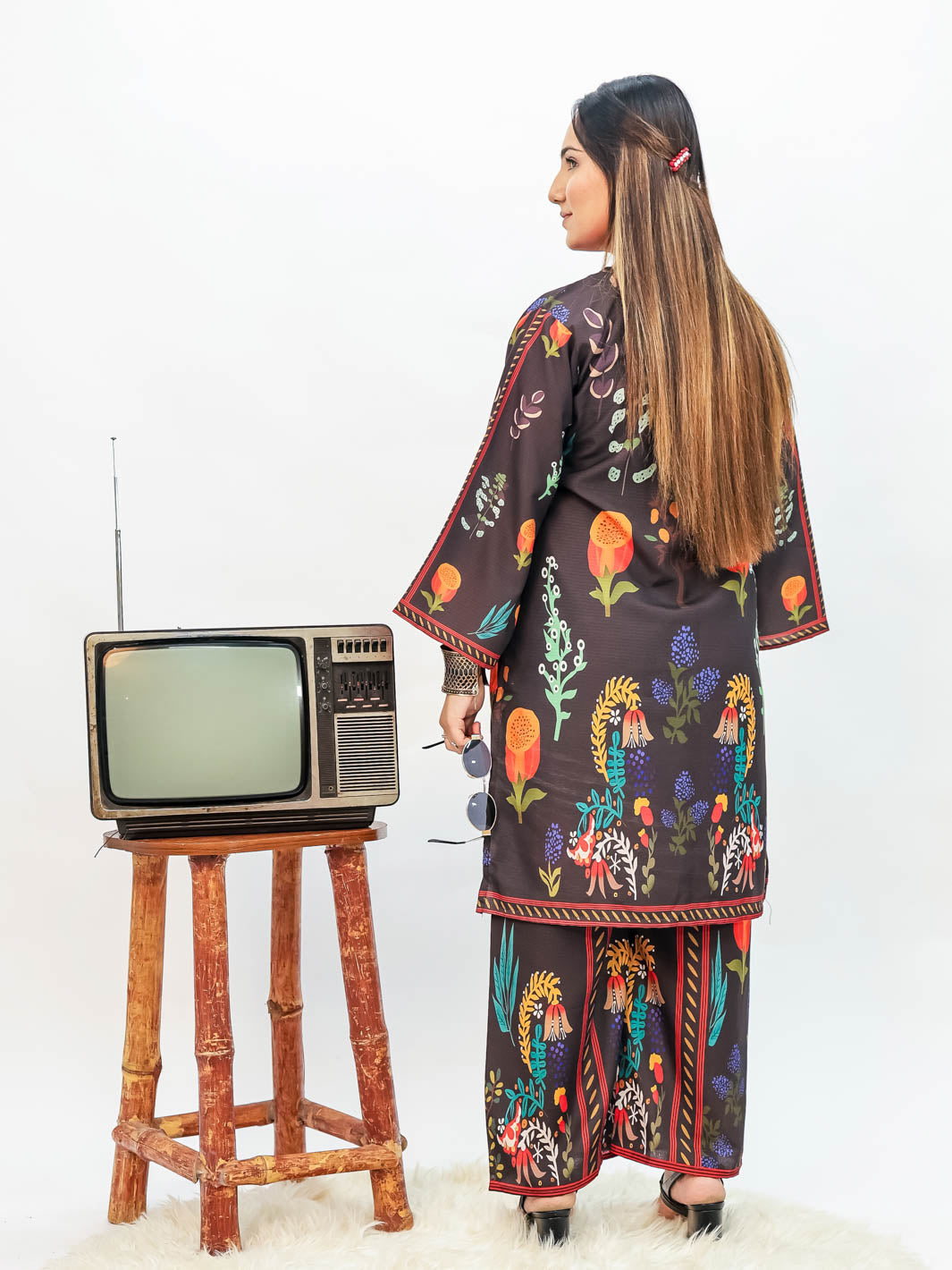 Berry Noir Winter Co-Ord Set