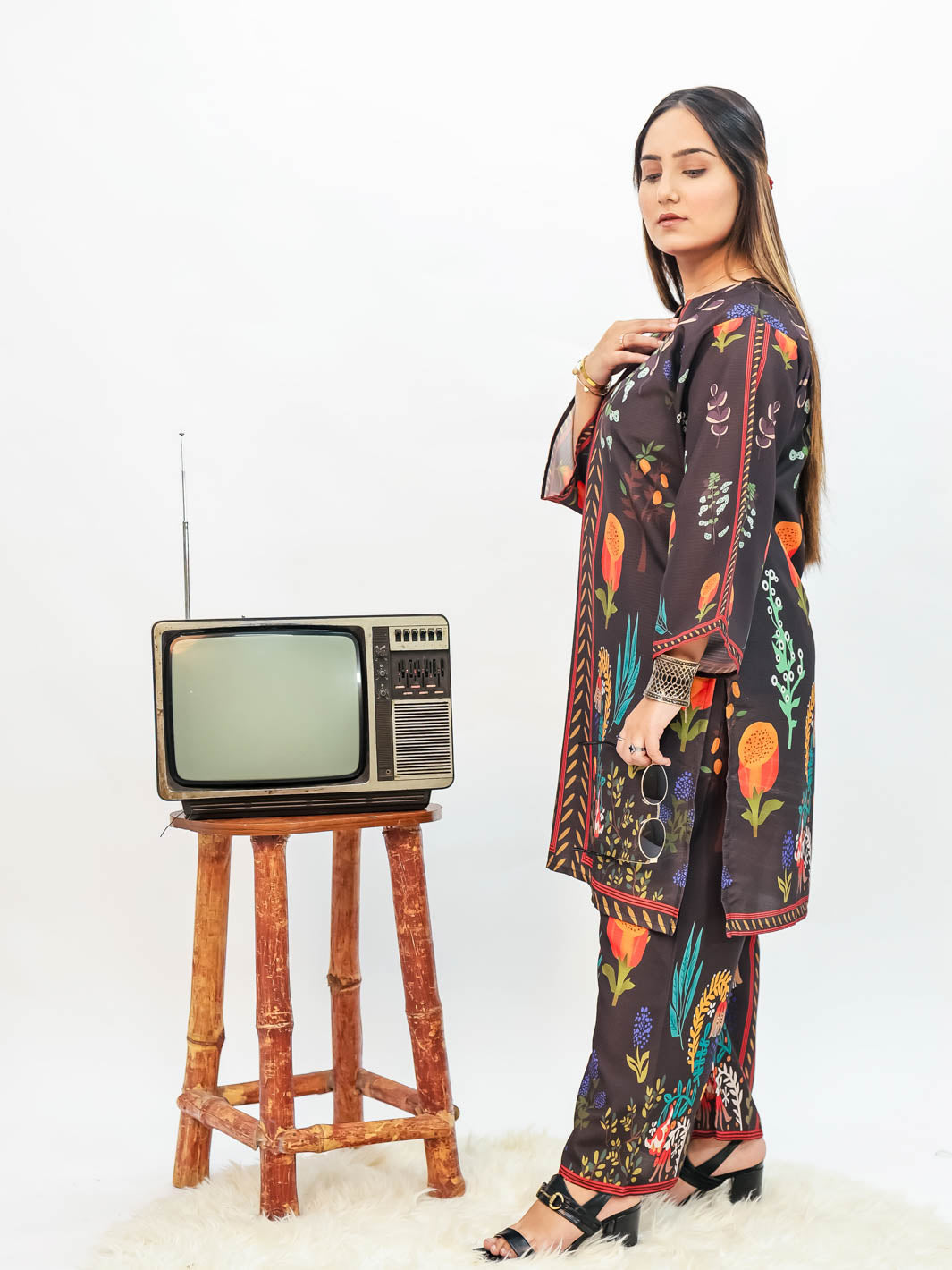 Berry Noir Winter Co-Ord Set