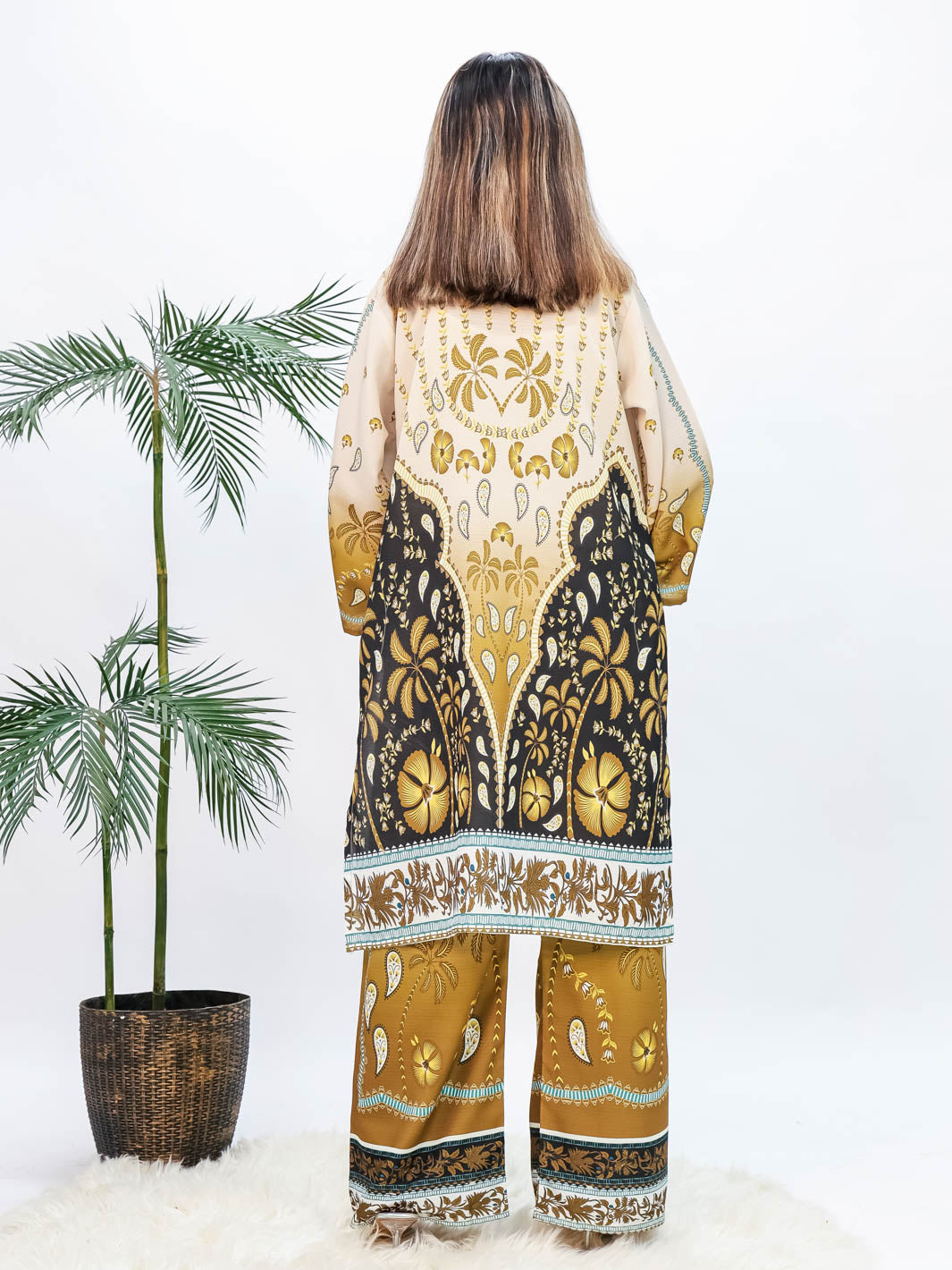 Olive Whisper Winter Co-Ord Set