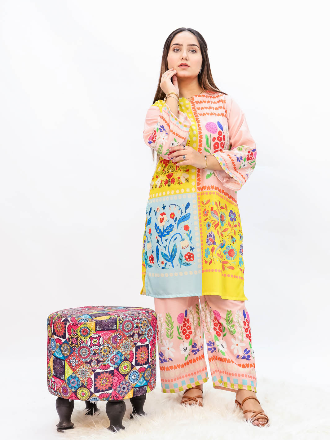 Noor e Rang Winter Co-Ord Set
