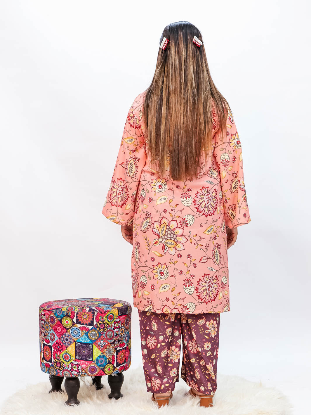 Arshi Co-Ord Set (Dusty Rose)