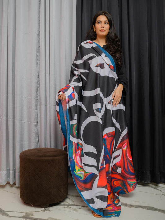 Gulzaar Dupatta (Black)