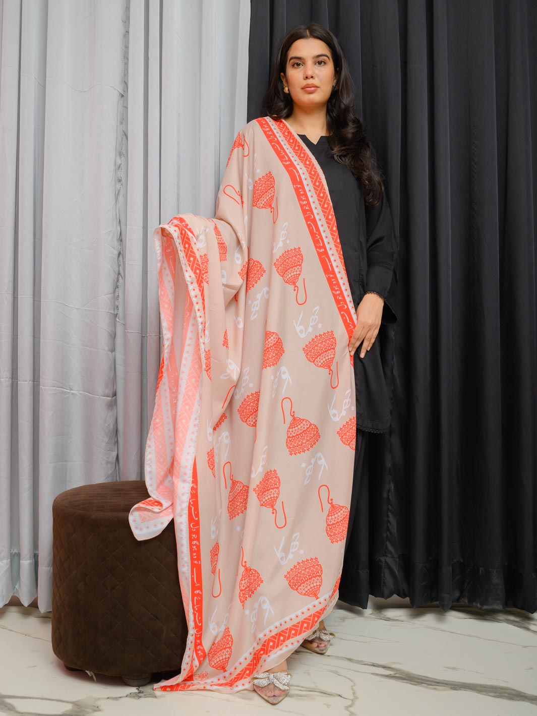 Jhumka Dupatta (Skin)