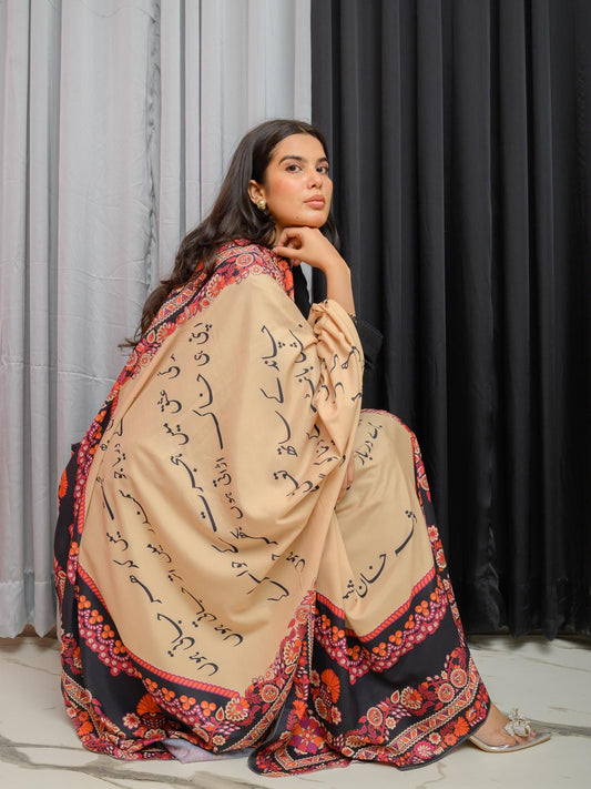 Washma Odhni (Beige)