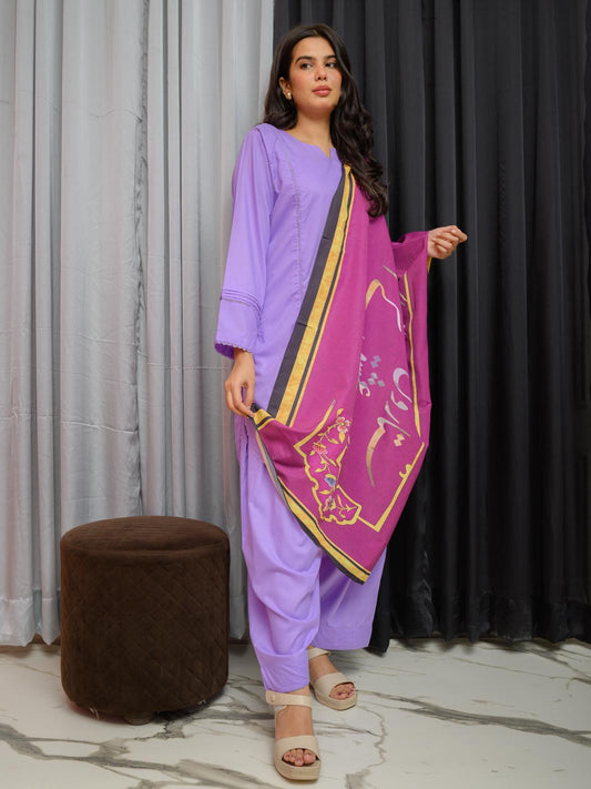 Umeed Stole ( Pinkish)