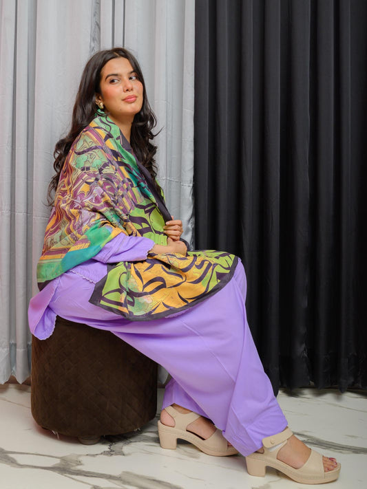 Gulal Stole (Yellow)