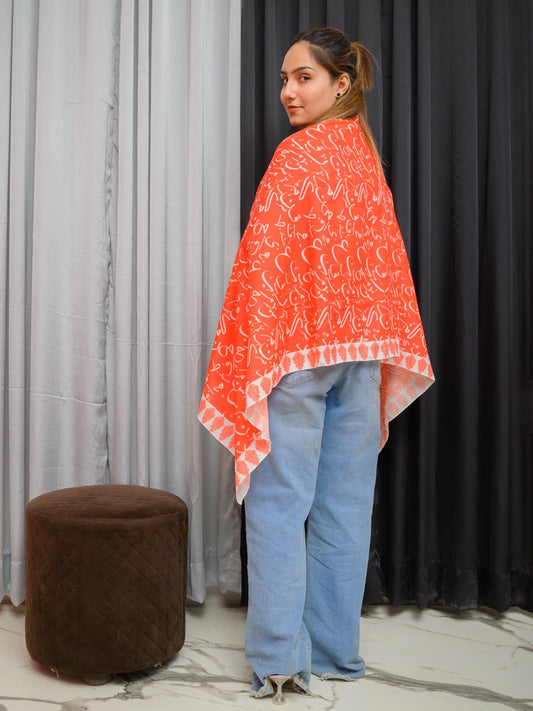 Be Qaida Stole (Orange)