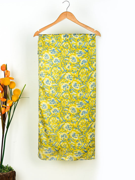 Orchids Floral Stole (Green)