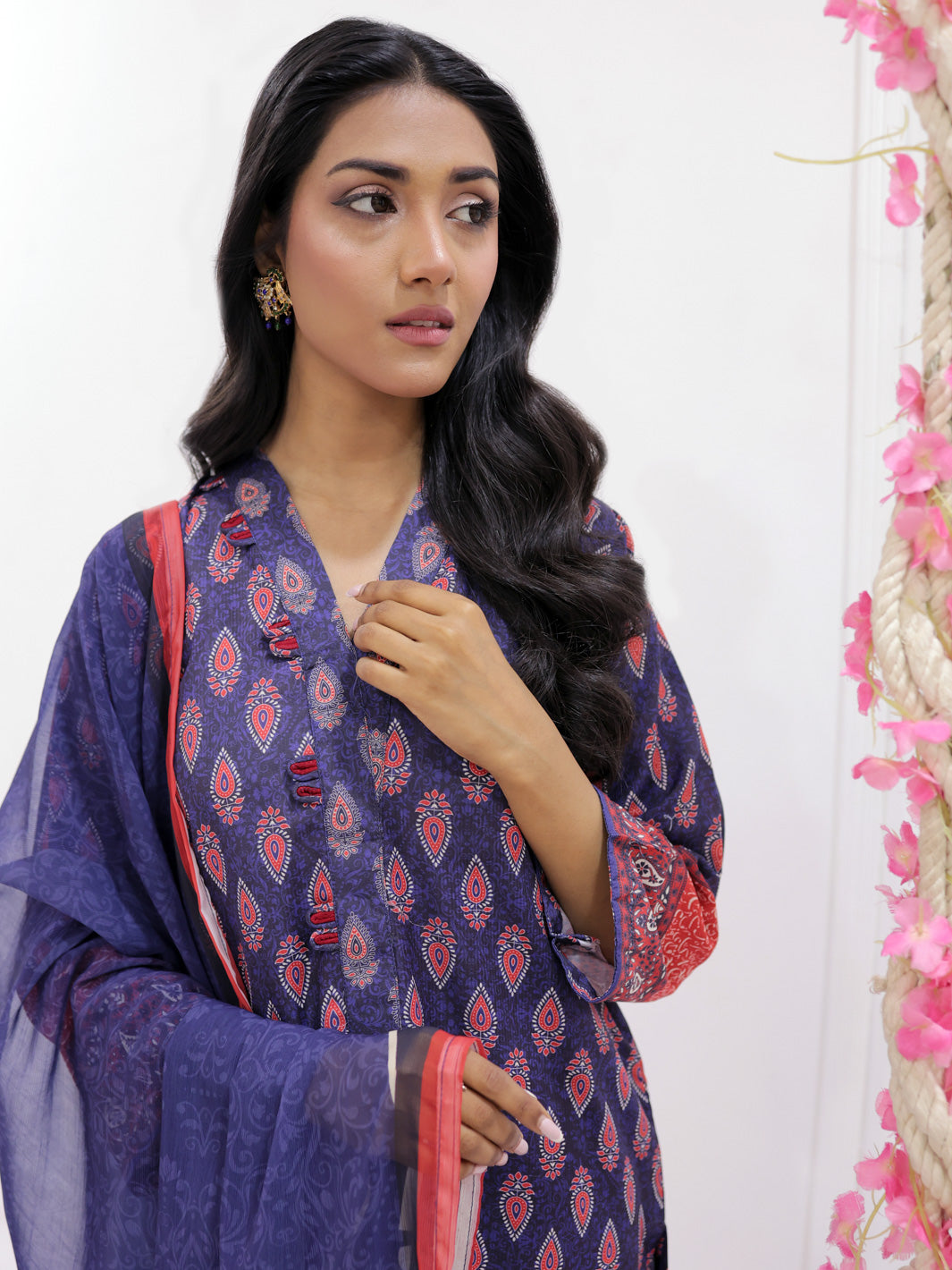 Khuaab Stitched 3 Pc