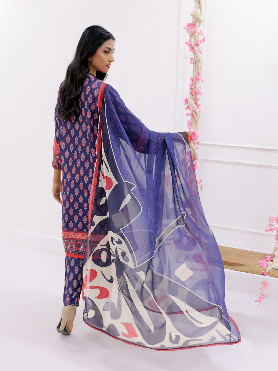 Khuaab Stitched 3 Pc