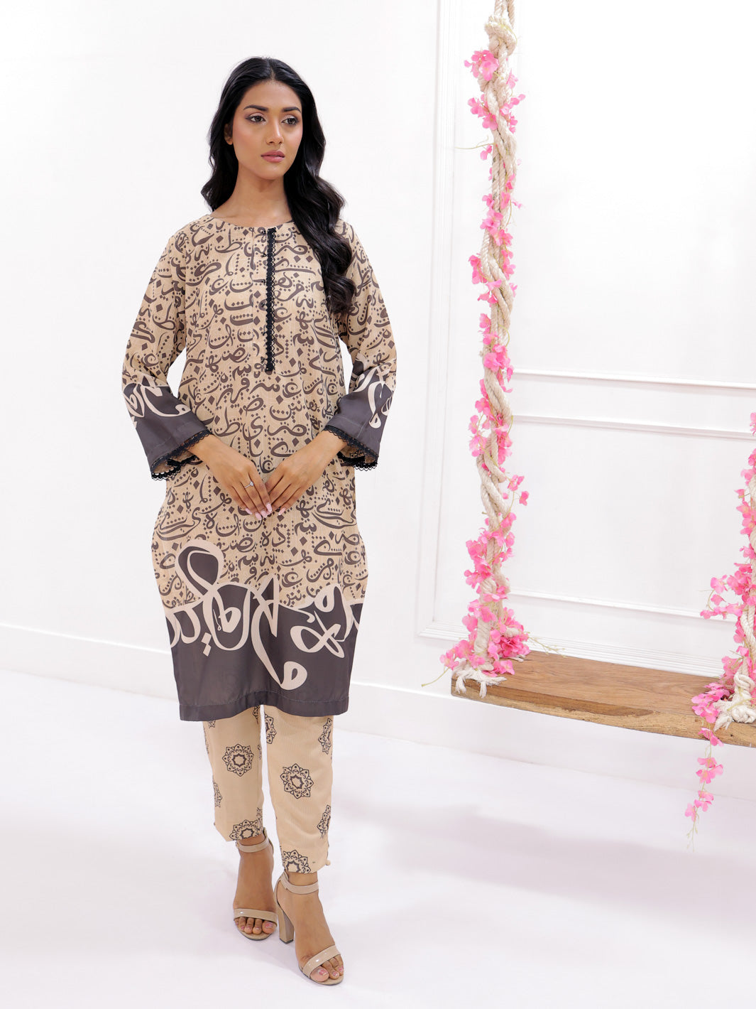 Khushi Stitched 3 Pc