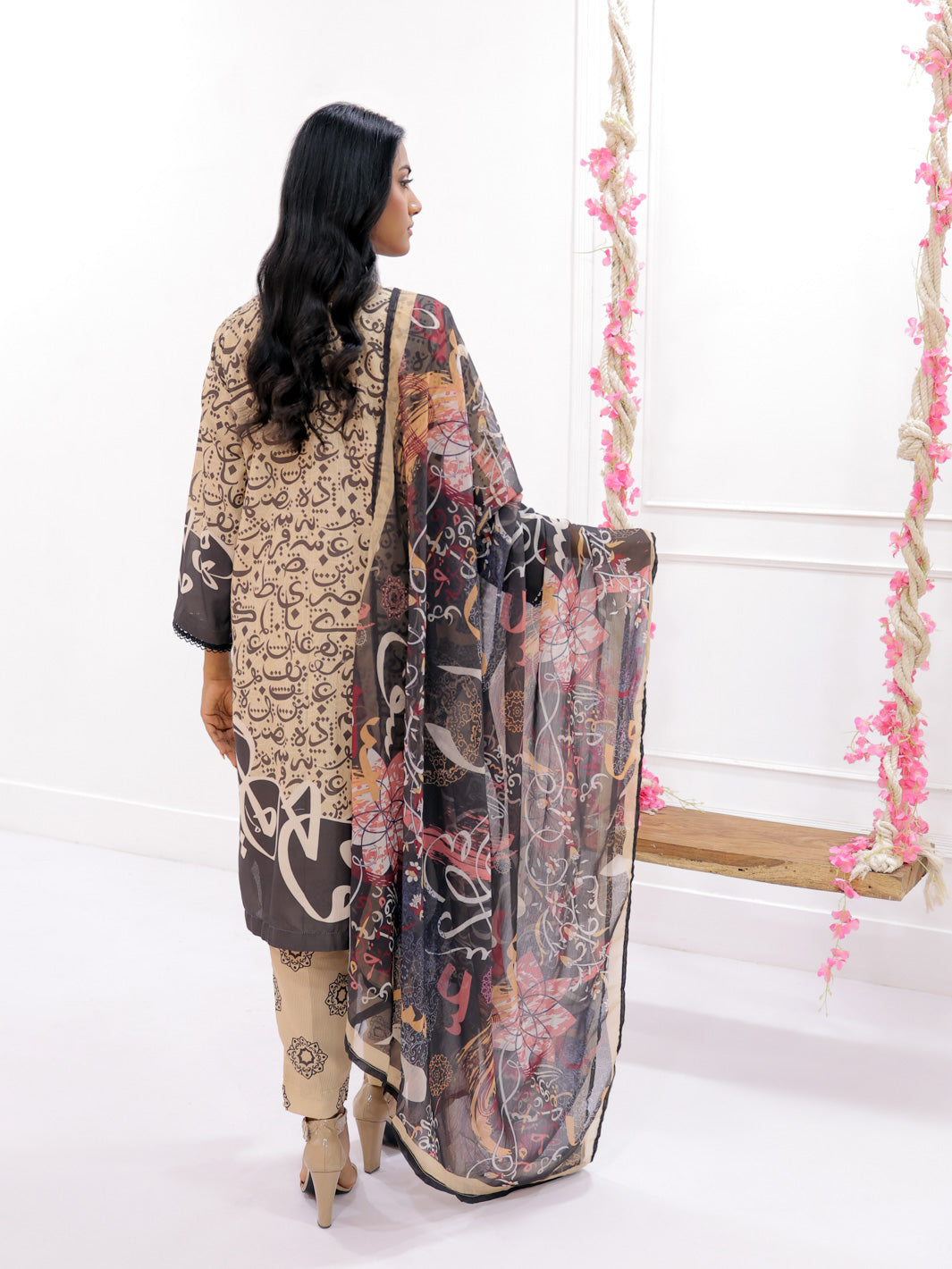 Khushi Stitched 3 Pc