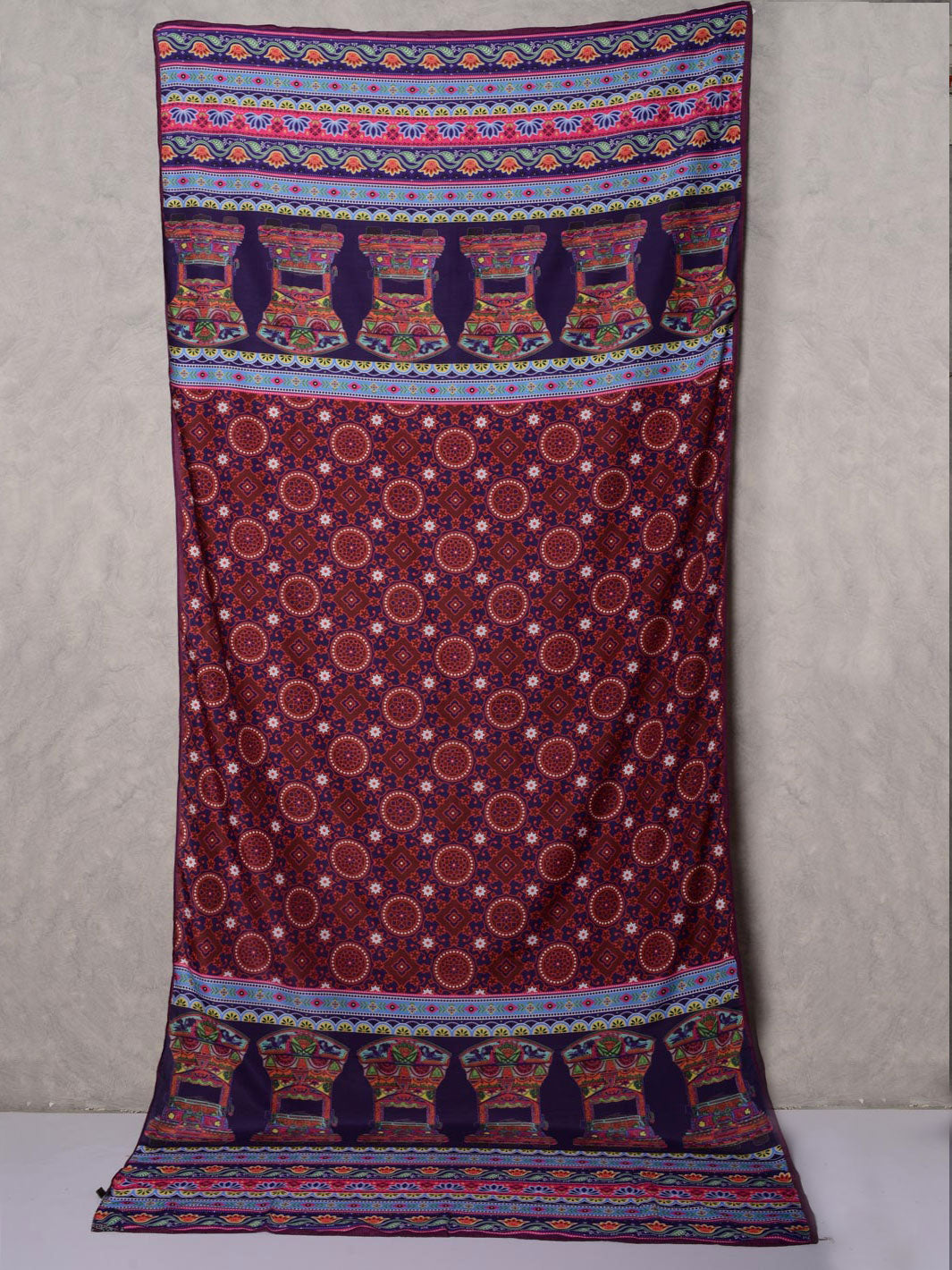 Chundry Truck Art Voile Dupatta