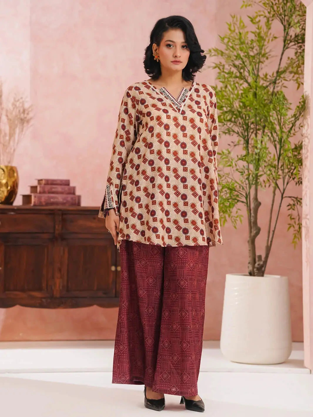 Ajrak | Printed | 2 Piece | Stitched