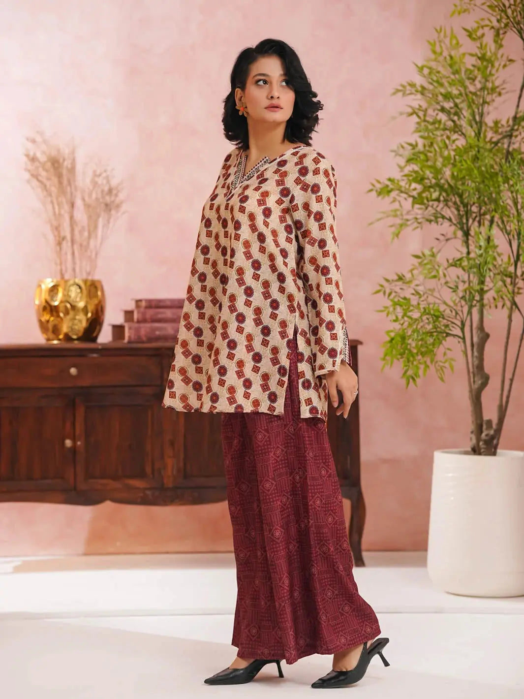 Ajrak | Printed | 2 Piece | Stitched