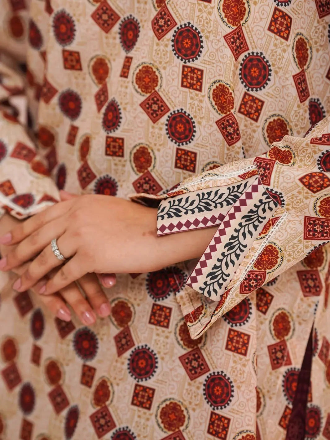 Ajrak | Printed | 2 Piece | Stitched