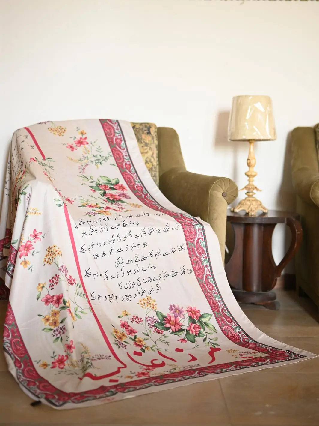 Phool Aur Ghalib  Voile Dupatta