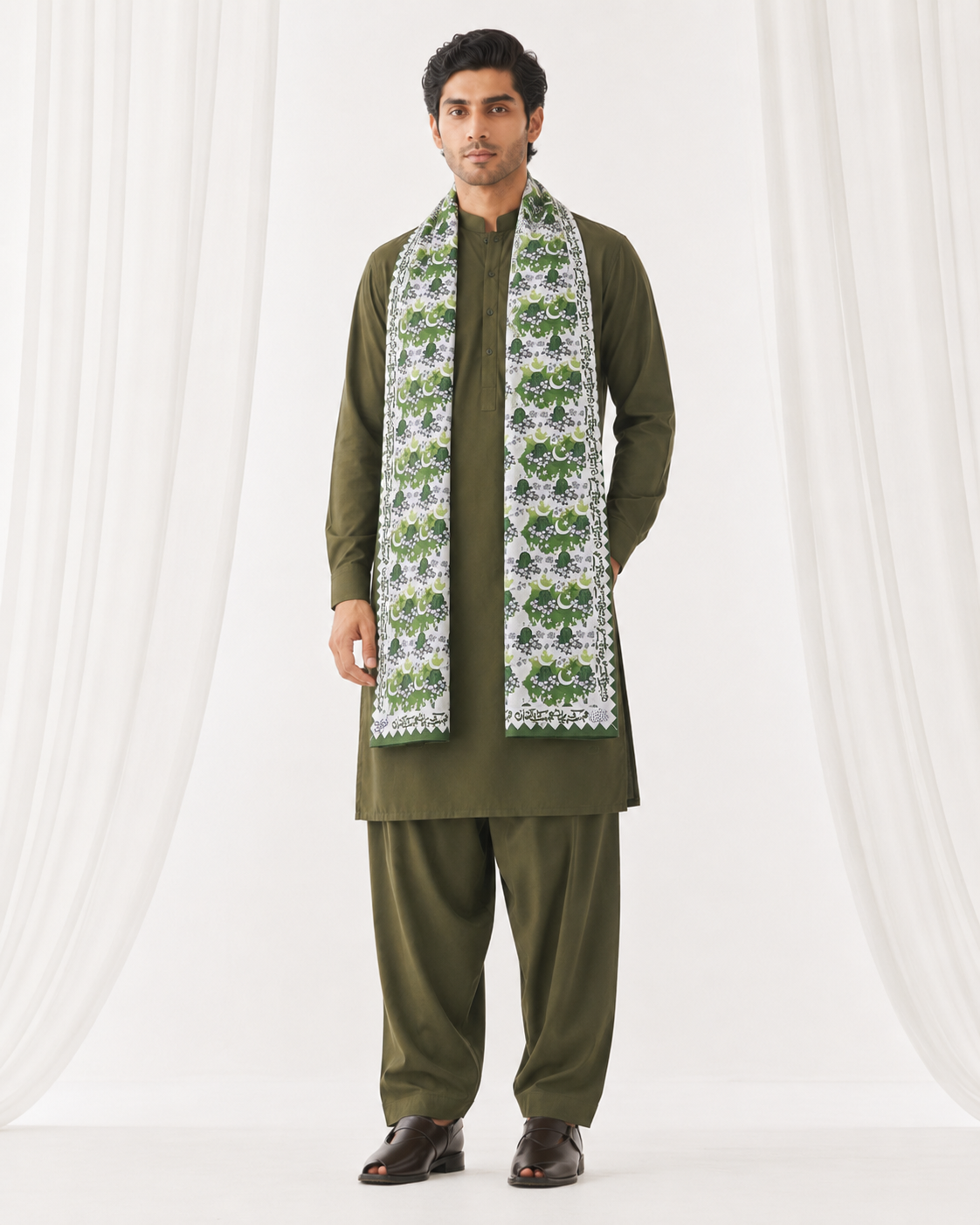 Sitara Pakistan Stole | Men