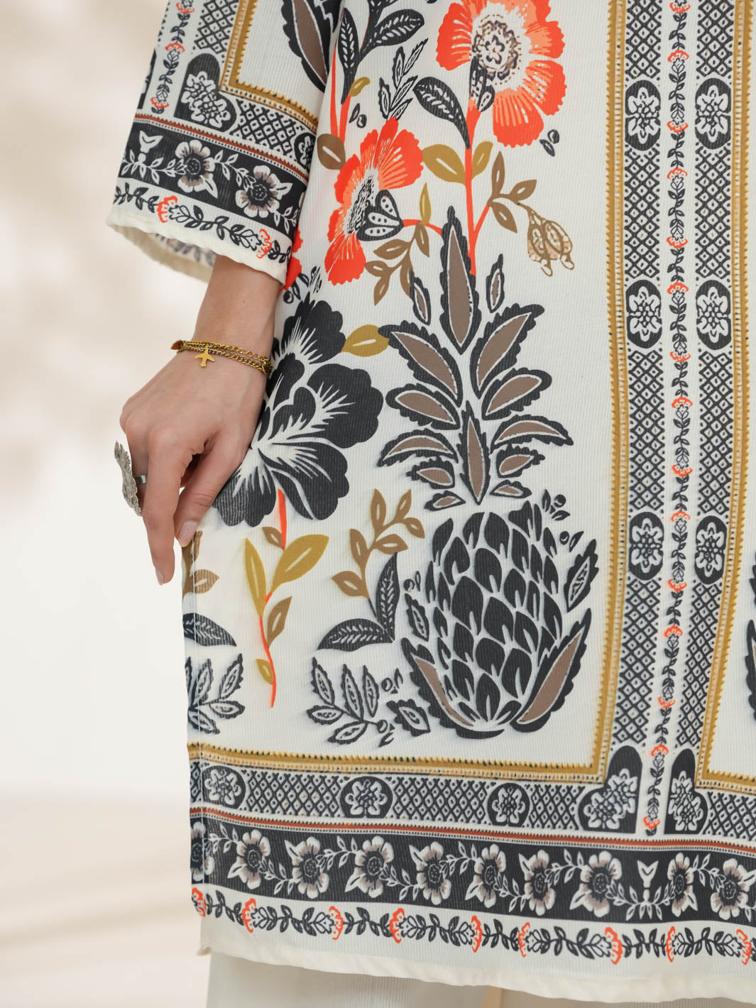 Marjaan Co-Ord Set (white)