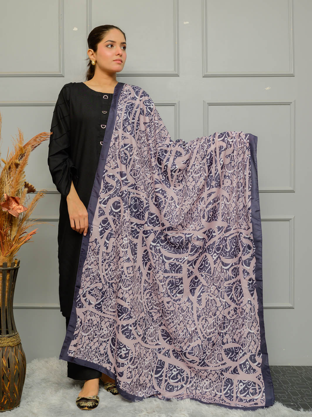 mehar Dupatta (Khaki)