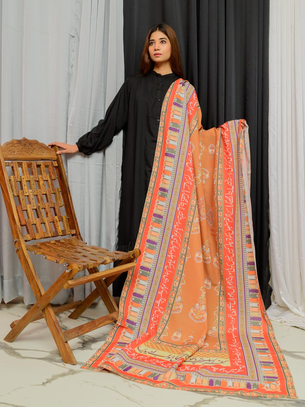 Safar Odhni (Brown)