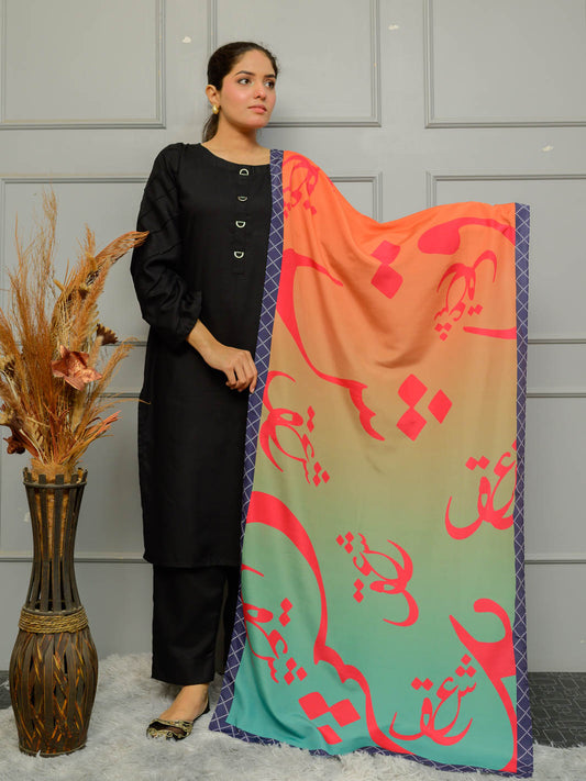 Ain Se Ishq (Pink) Stole