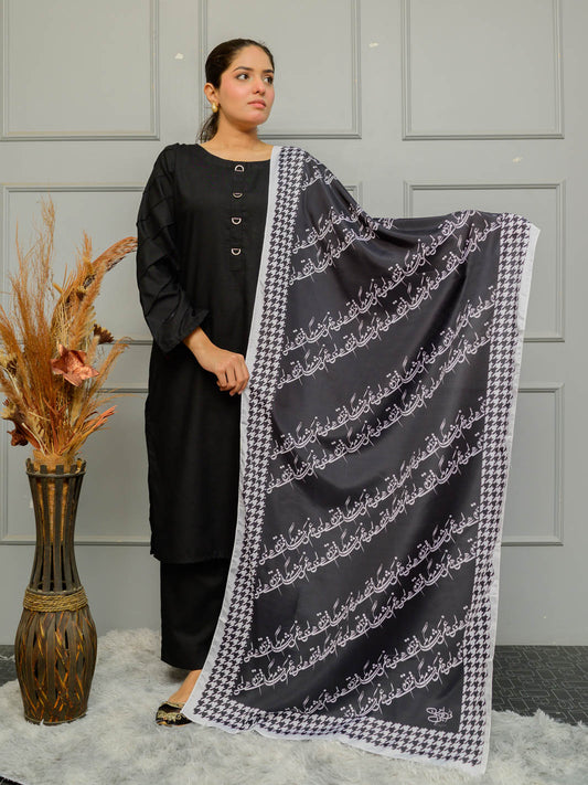 Shaam Stole (Black)