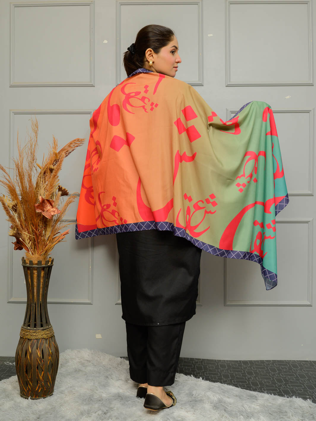 Ain Se Ishq (Pink) Stole