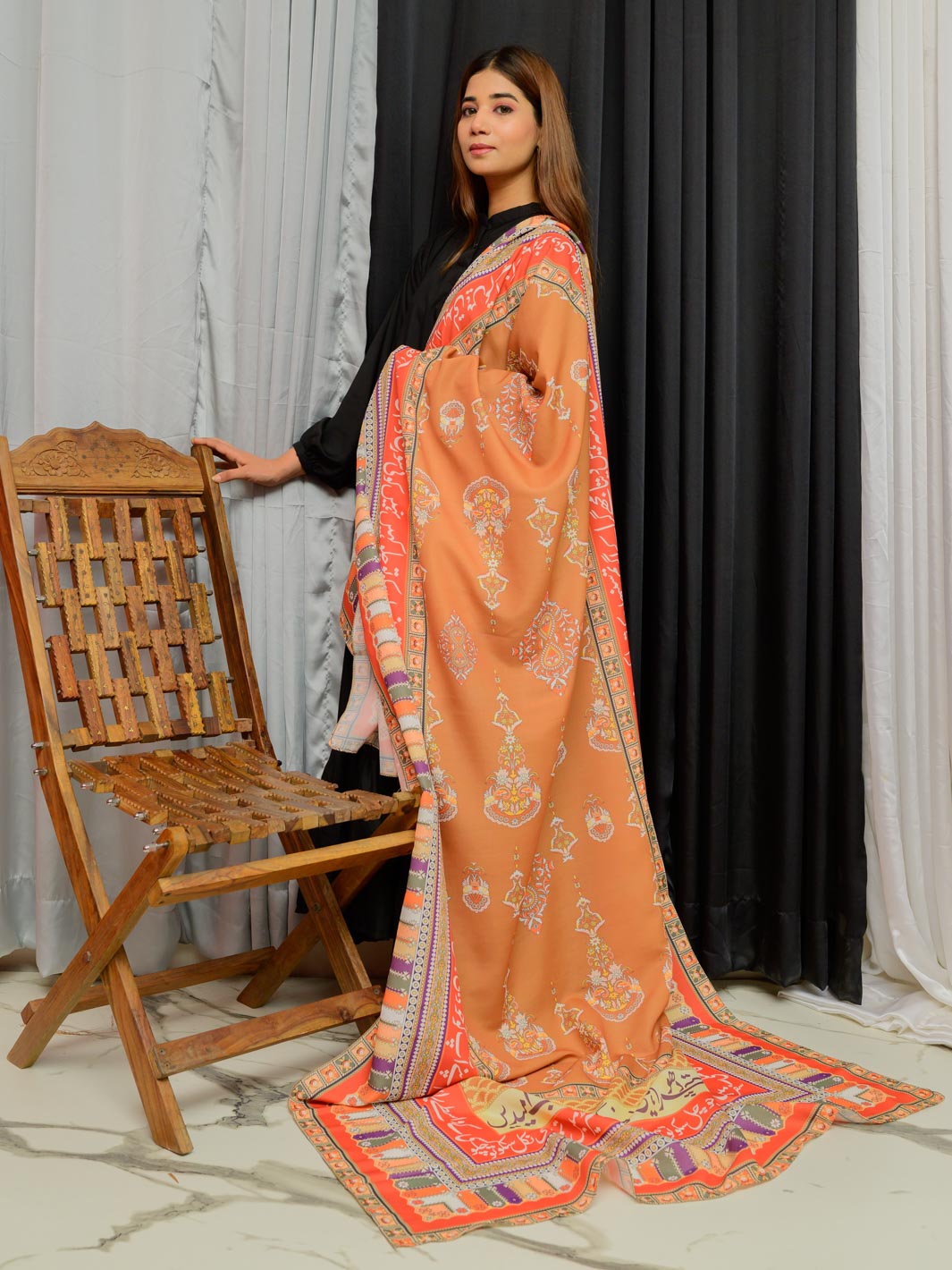 Safar Odhni (Brown)