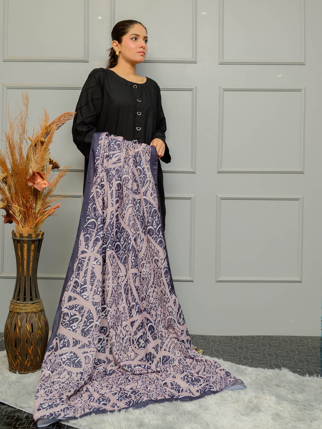 mehar Dupatta (Khaki)